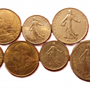 Série pièces françaises courantes de 1994