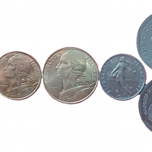 Série pièces françaises courantes de 1997