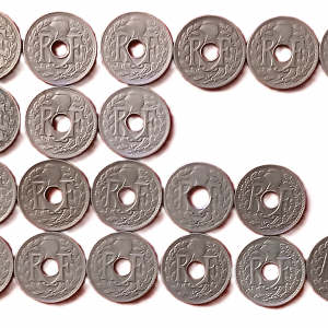 Série 5 centimes type Lindauer petit module