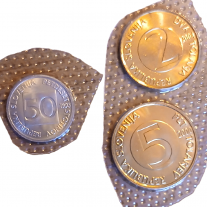 Lot pièces de monnaie Slovénie