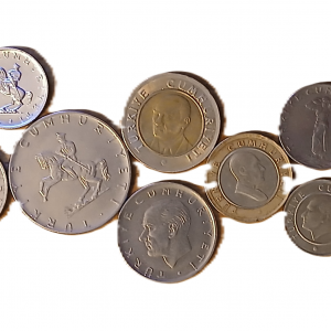 Lot pièces de monnaie Turquie