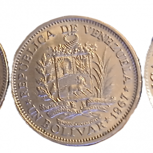 Lot pièces de monnaie Venezuela