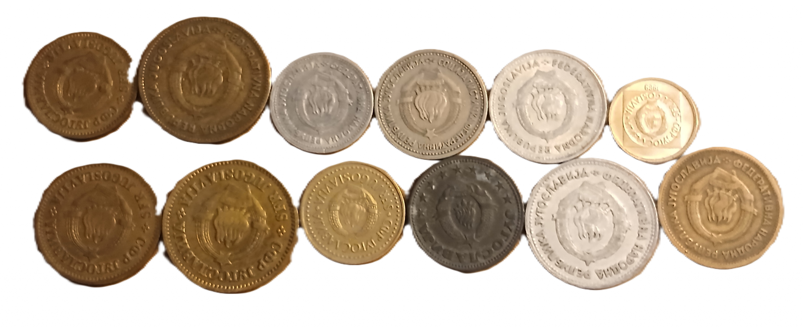 Lot pièces de monnaie Yougoslavie – Image 2