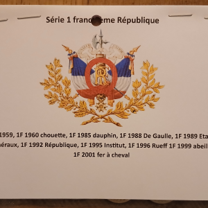 Série 1 franc Vème République