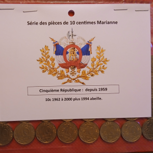 Série 10 centimes type Marianne