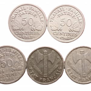 Série 50 Centimes type Bazor