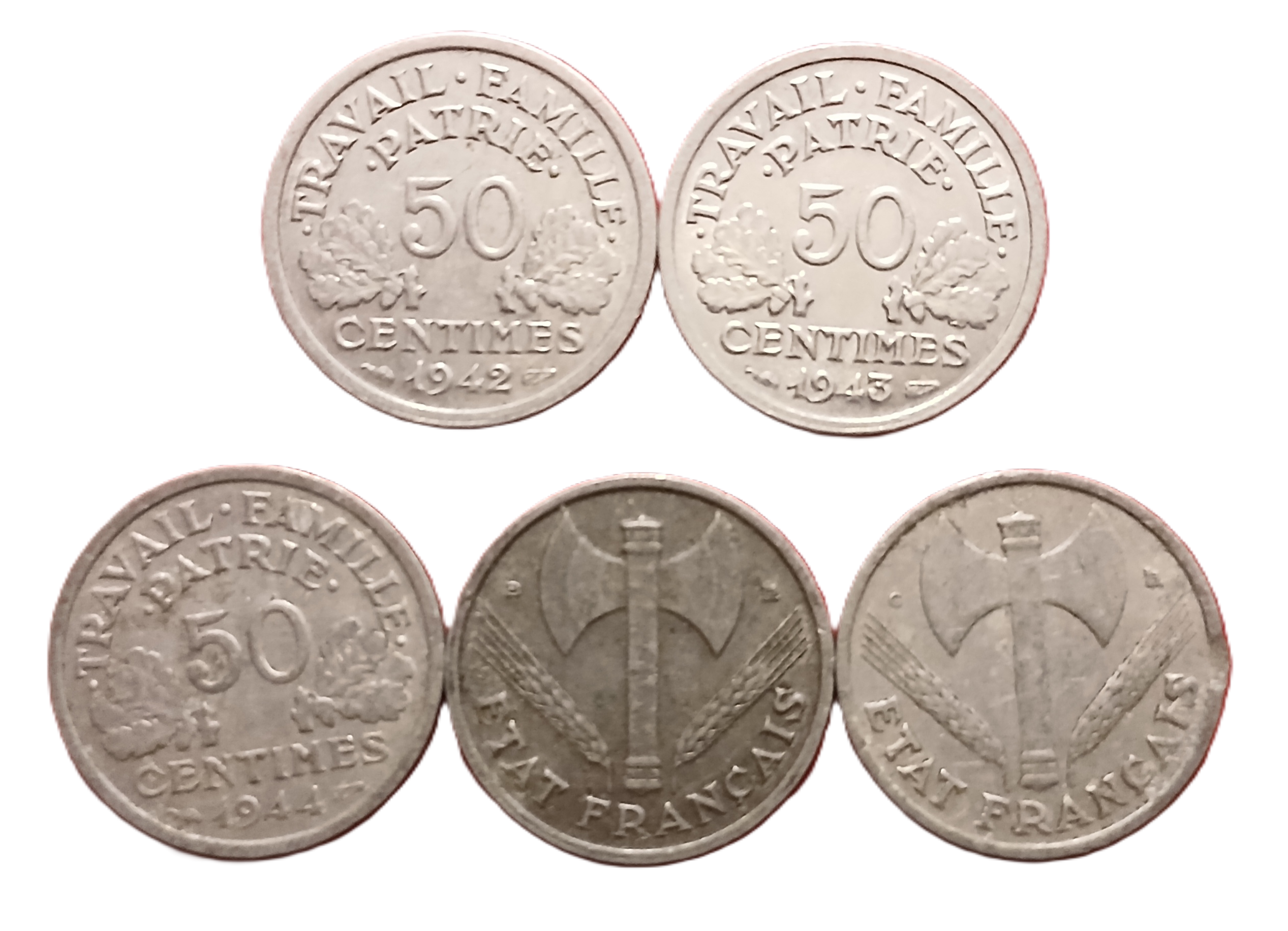 Série 50 Centimes type Bazor