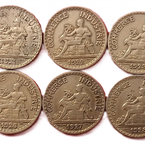 Série 50 Centimes type Chambre de Commerce