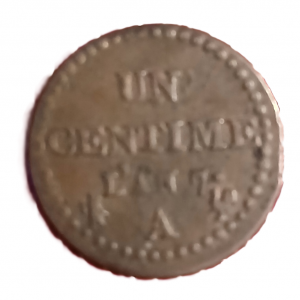 1 centime type Dupré An 7 A