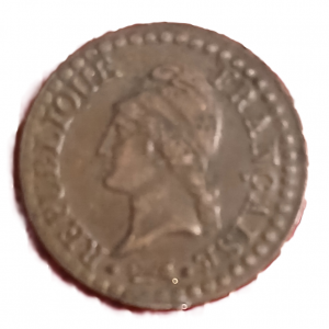1 centime type Dupré An 7 A