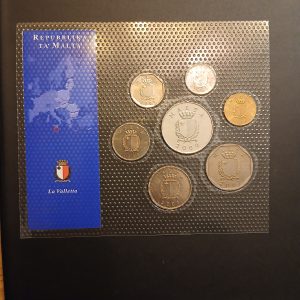 Lot pièces de monnaie Malte
