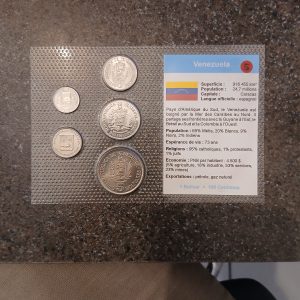 Lot pièces de monnaie Venezuela