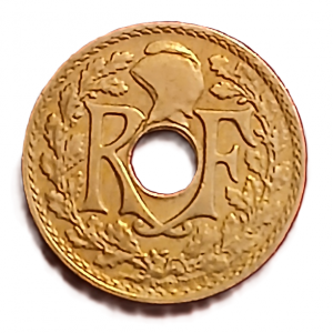 5 centimes type Lindauer 1923