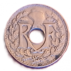 5 centimes type Lindauer 1933